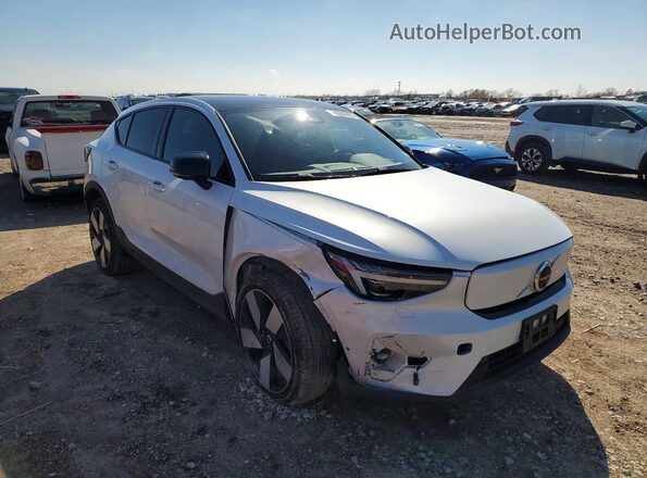 YV4ED3GM3P2050178 2023 VOLVO C40 Белый Передняя правая четверть