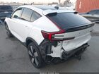 2023 Volvo C40 Recharge Pure Electric Twin Ultimate White vin: YV4ED3GM7P2032282