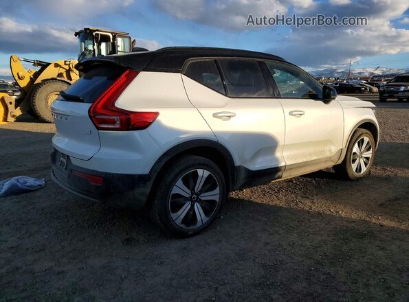 YV4ED3UL0P2072716 2023 VOLVO XC40 White Tył prawy