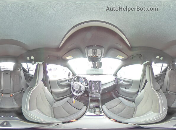 YV4ED3UM1P2087802 2023 VOLVO XC40 Серебряный Панорамный вид салона 360°
