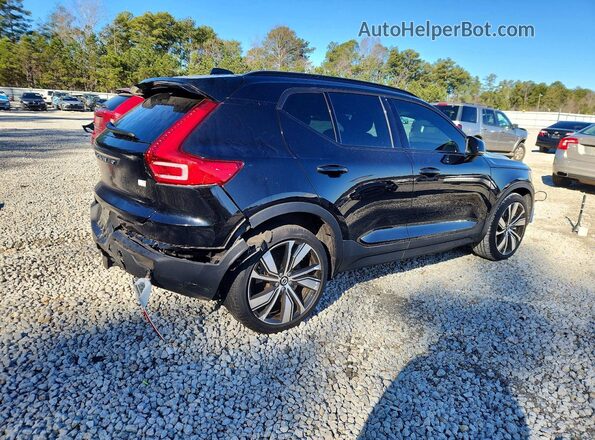 YV4ED3UR3M2567265 2021 VOLVO XC40 Black Tył prawy