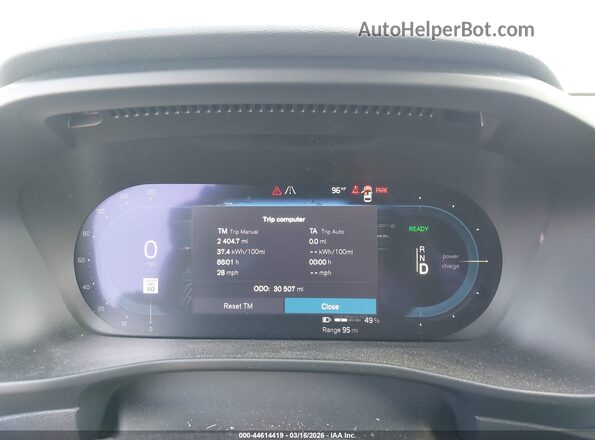 YV4ED3UW4P2077542 2023 VOLVO XC40 RECHARGE PURE ELECTRIC Light Blue Widok tylnych siedzeń