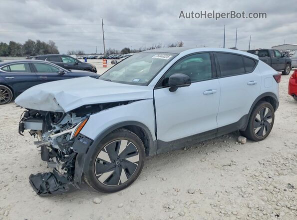 YV4ER3GL5R2094419 2024 VOLVO C40 Синий Передняя левая четверть