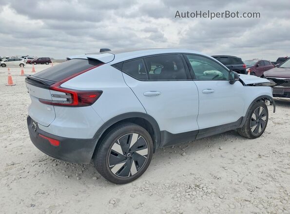 YV4ER3GL5R2094419 2024 VOLVO C40 Синий Задняя правая четверть