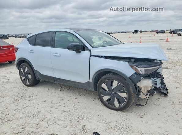 YV4ER3GL5R2094419 2024 VOLVO C40 Синий Передняя правая четверть