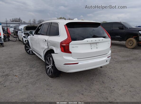 YV4H60CF4R1201910 2024 VOLVO XC90 RECHARGE PLUG-IN HYBRID White Tył lewy