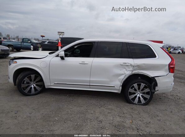 YV4H60CF4R1201910 2024 VOLVO XC90 RECHARGE PLUG-IN HYBRID White Widok wnętrza 360 stopni