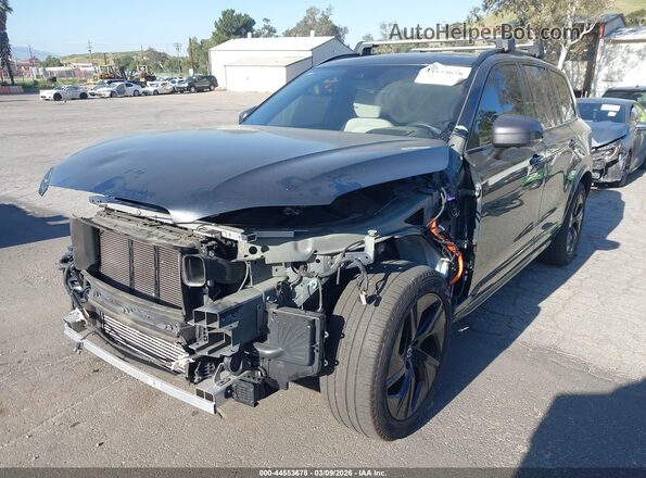 YV4H60CM1N1841467 2022 VOLVO XC90 RECHARGE PLUG-IN HYBRID Серый Передняя левая четверть