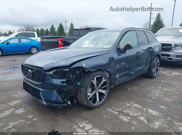 YV4H60DM2R1866463 2024 VOLVO XC60 RECHARGE PLUG-IN HYBRID Blue Przód lewy