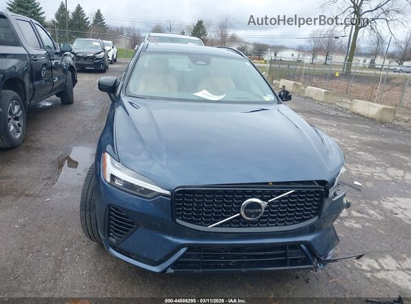 YV4H60DM2R1866463 2024 VOLVO XC60 RECHARGE PLUG-IN HYBRID Blue Widok zestawu wskaźników