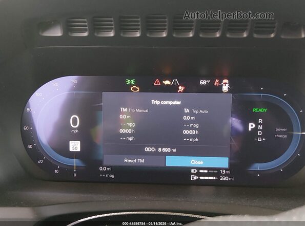 YV4H60PB8S1387741 2025 VOLVO XC90 PLUG-IN HYBRID White Vista de los asientos traseros