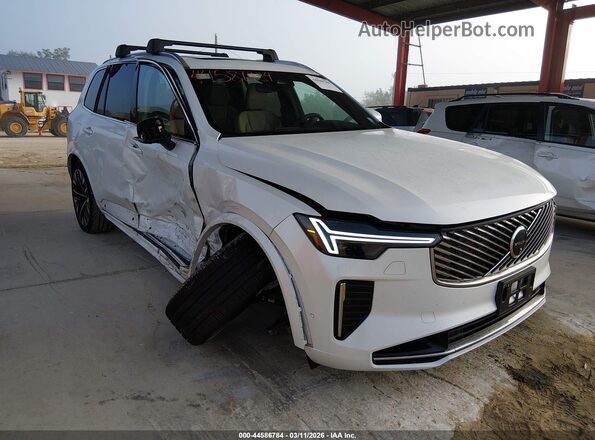 YV4H60PB8S1387741 2025 VOLVO XC90 PLUG-IN HYBRID White Vista frontal