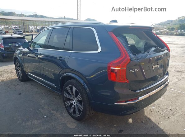 YV4H60PE8S1309776 2025 VOLVO XC90 PLUG-IN HYBRID Blue Задня ліва чверть