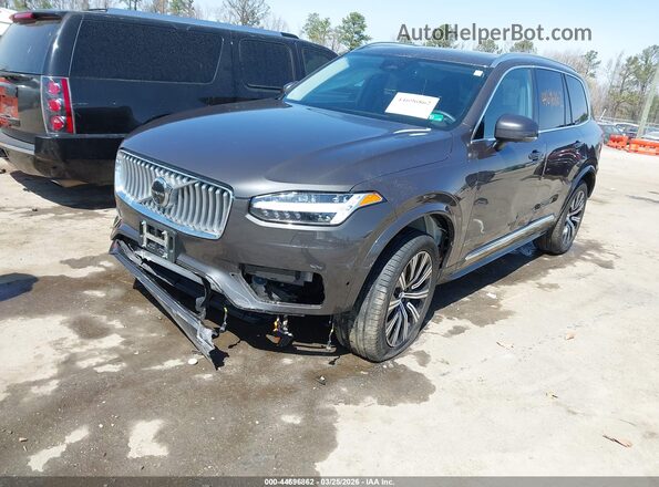 YV4L12PE6R1240911 2024 VOLVO XC90 Серый Передняя левая четверть