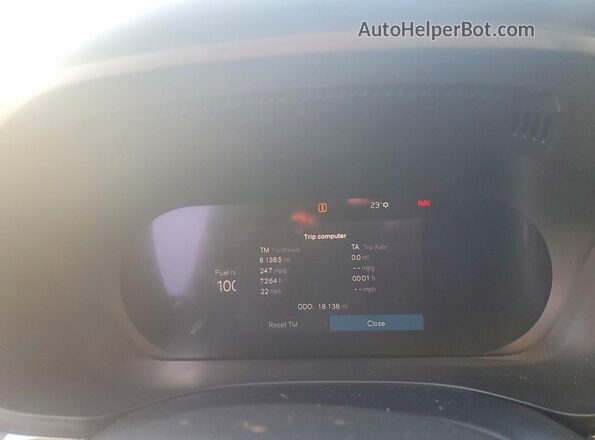 YV4L12RK8R1861277 2024 VOLVO XC60 Серый Вид щитка приборов
