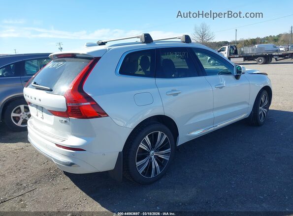 YV4L12RL4N1901681 2022 VOLVO XC60 Белый Задняя правая четверть
