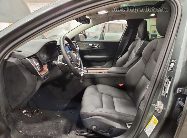 YV4L12WK1T2170291 2026 VOLVO V60 Gray Widok wnętrza z przodu