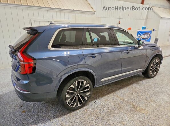 YV4M12PB1S1374130 2025 VOLVO XC90 Синий Задняя правая четверть
