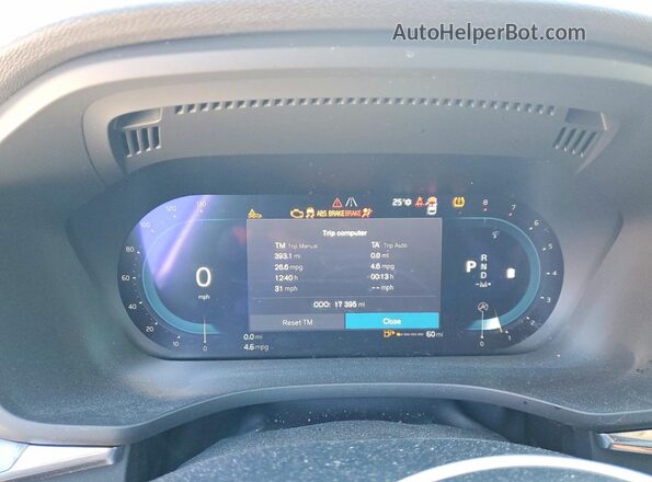 YV4M12RC2S1034717 2025 VOLVO XC60 Белый Вид щитка приборов