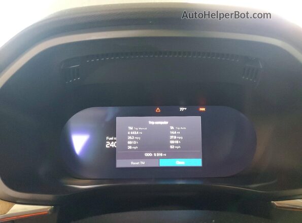 YV4M12RC2T1297016 2026 VOLVO XC60 Gray Вид щитка приладів