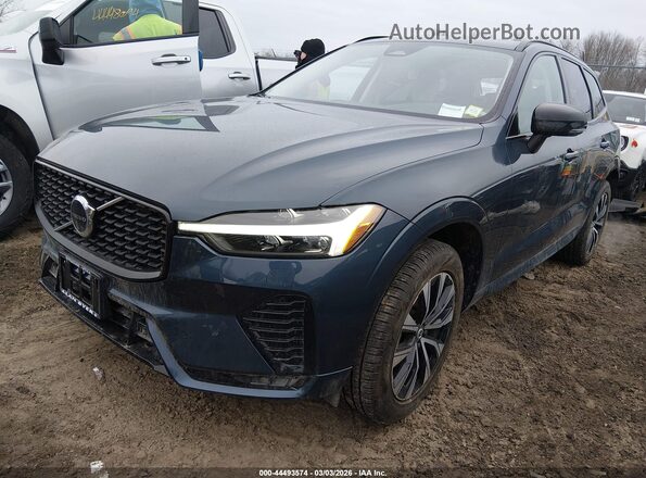 YV4M12RJ7S1016955 2025 VOLVO XC60 Синий Передняя левая четверть