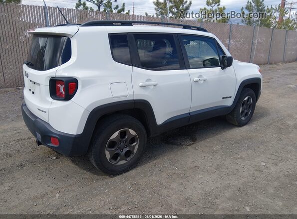 ZACCJAAB6HPF23917 2017 JEEP RENEGADE Белый Задняя правая четверть