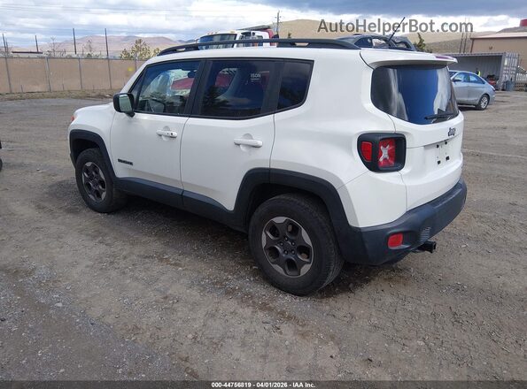 ZACCJAAB6HPF23917 2017 JEEP RENEGADE Белый Задняя левая четверть
