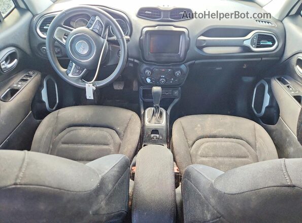 ZACCJABB2JPJ36623 2018 JEEP RENEGADE Белый Вид щитка приборов