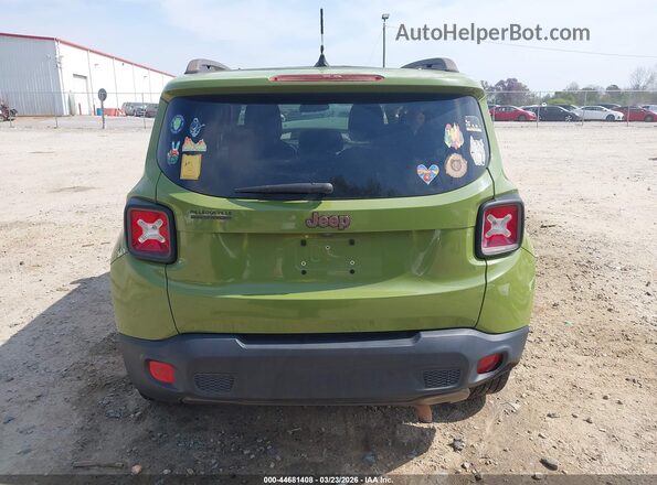 ZACCJABT7GPD77095 2016 JEEP RENEGADE Зеленый 