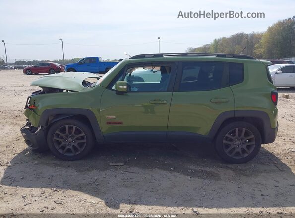 ZACCJABT7GPD77095 2016 JEEP RENEGADE Зеленый Вид задней части салона