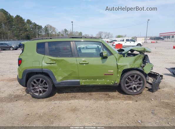 ZACCJABT7GPD77095 2016 JEEP RENEGADE Зеленый Вид щитка приборов