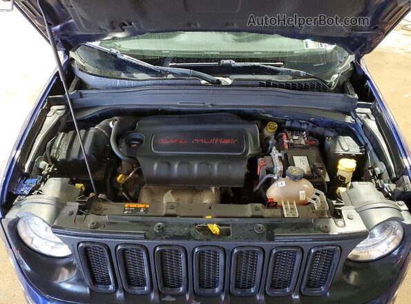 ZACCJBABXHPG03419 2017 JEEP RENEGADE Синий Вид подкапотного пространства