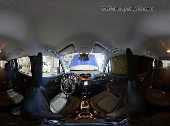 ZACCJBABXHPG03419 2017 JEEP RENEGADE Синий Панорамный вид салона 360°