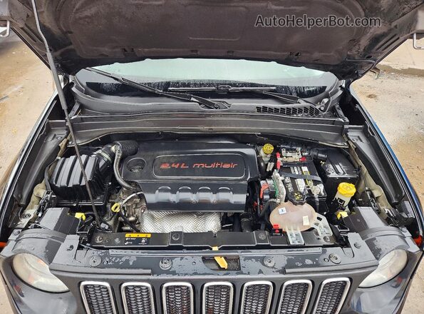 ZACCJBAT4GPD48581 2016 JEEP RENEGADE Черный Вид подкапотного пространства