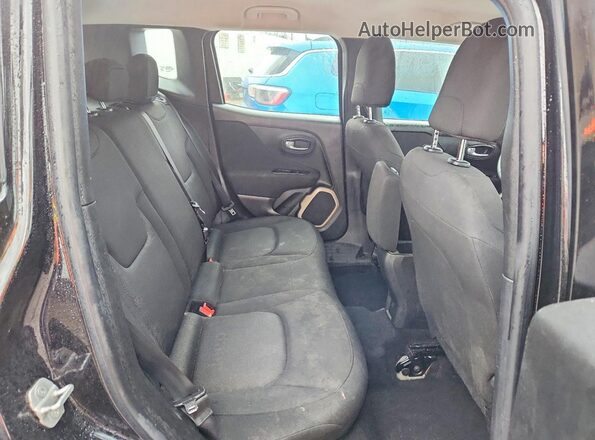 ZACCJBAT4GPD48581 2016 JEEP RENEGADE Черный Вид задней части салона
