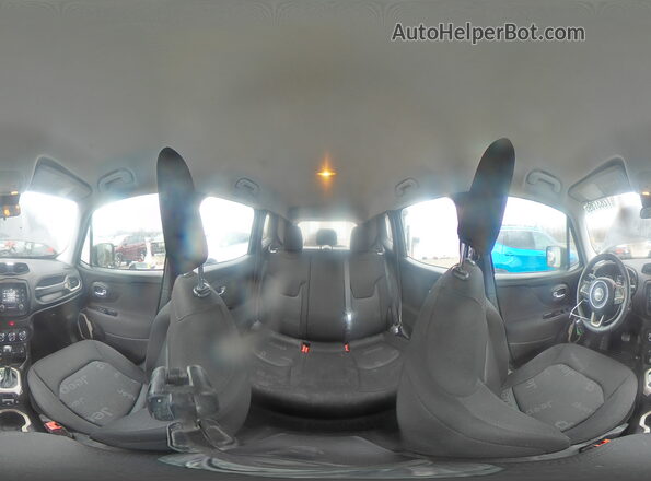 ZACCJBAT4GPD48581 2016 JEEP RENEGADE Черный Панорамный вид салона 360°