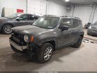 2017 Jeep Renegade Latitude 4x4 Серый vin: ZACCJBBB3HPF36189