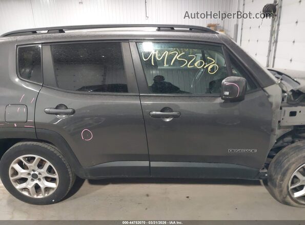 ZACCJBBB3HPF36189 2017 JEEP RENEGADE Серый Вид задней части салона