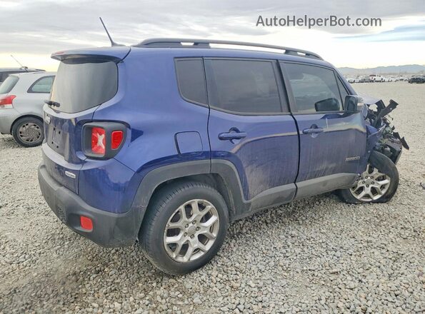 ZACCJBBB4HPF30353 2017 JEEP RENEGADE Синий Задняя правая четверть