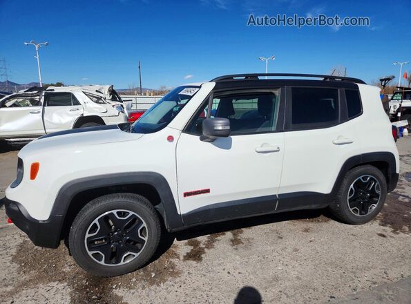 ZACCJBCB0HPF09983 2017 JEEP RENEGADE Белый Передняя левая четверть