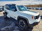 2017 Jeep Renegade Trailhawk Белый vin: ZACCJBCB0HPF09983