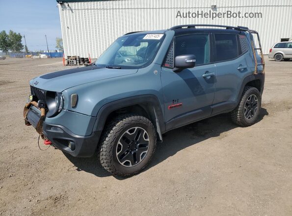 ZACCJBCB3HPE55658 2017 JEEP RENEGADE Gray Przód lewy