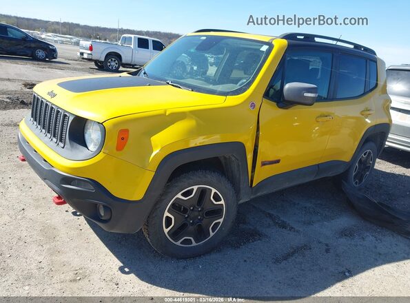 ZACCJBCT0GPC66229 2016 JEEP RENEGADE Желтый Передняя левая четверть