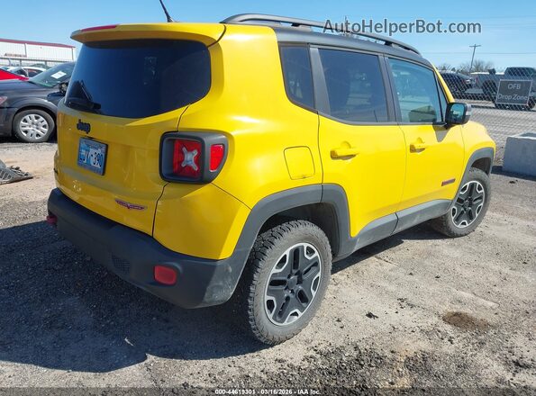 ZACCJBCT0GPC66229 2016 JEEP RENEGADE Желтый Задняя правая четверть