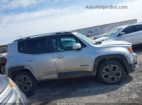 ZACCJBDB3HPE79151 2017 JEEP RENEGADE Серебряный Вид задней части салона