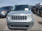 2017 Jeep Renegade Limited 4x4 Серебряный vin: ZACCJBDB3HPE79151