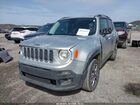 2017 Jeep Renegade Limited 4x4 Серебряный vin: ZACCJBDB3HPE79151
