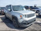 2017 Jeep Renegade Limited 4x4 Серебряный vin: ZACCJBDB3HPE79151