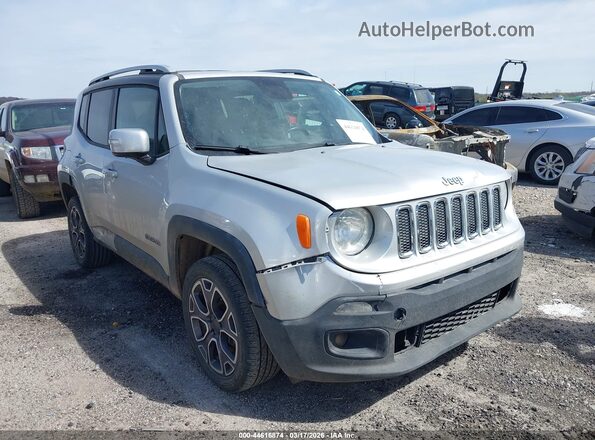 ZACCJBDB3HPE79151 2017 JEEP RENEGADE Серебряный Вид спереди