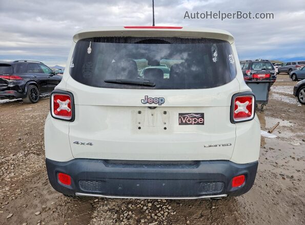 ZACCJBDT4GPD65005 2016 JEEP RENEGADE Белый Вид сзади